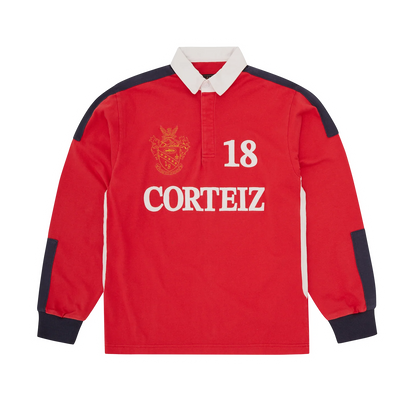 CORTEIZ Paneled Rugby Top Tshirt