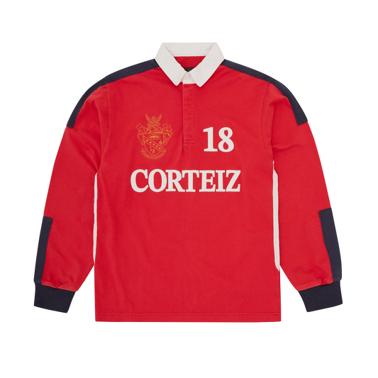CORTEIZ Paneled Rugby Top Tshirt