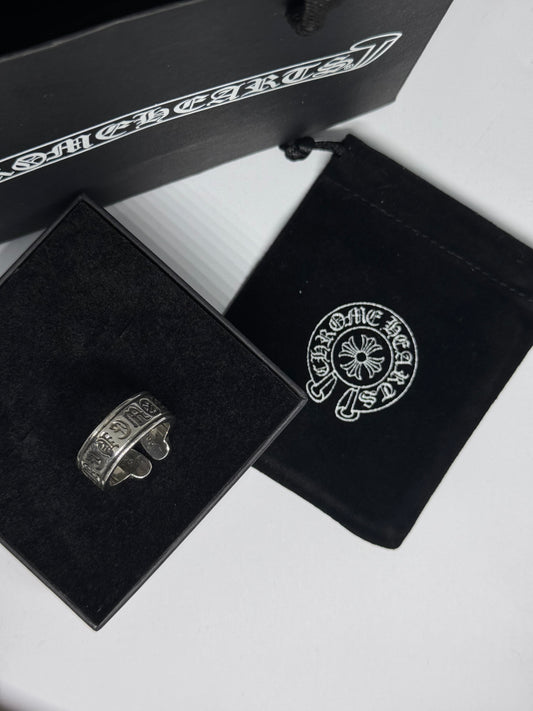CHROMEHEARTS ANILLO AJUSTABLE PLATA 925