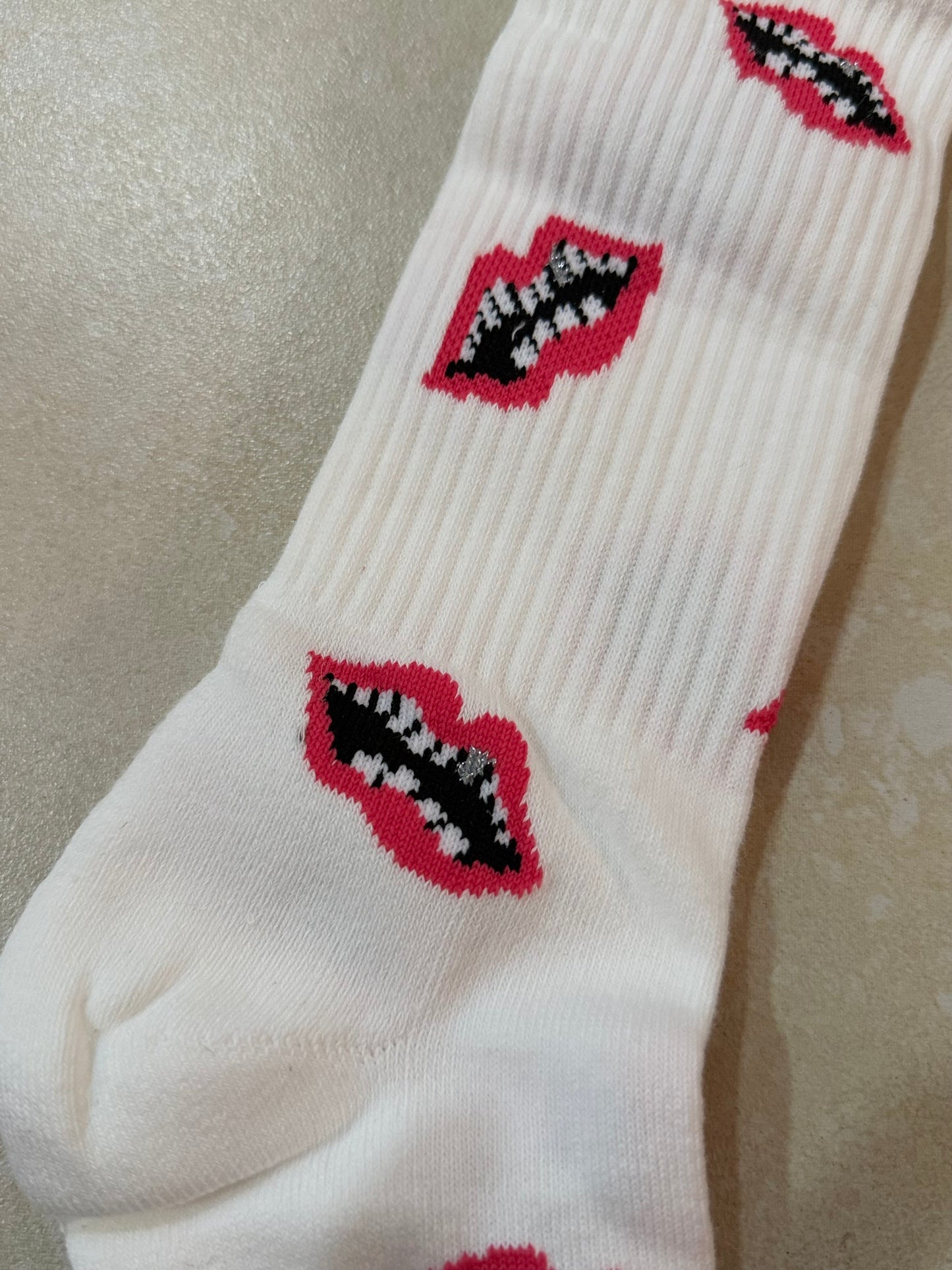 Chrome Hearts "Matty Boy" Lips White/Pink