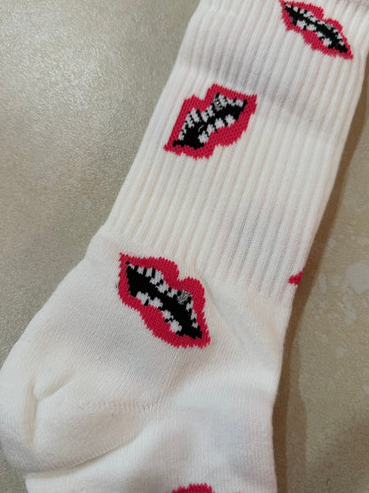 Chrome Hearts "Matty Boy" Lips White/Pink