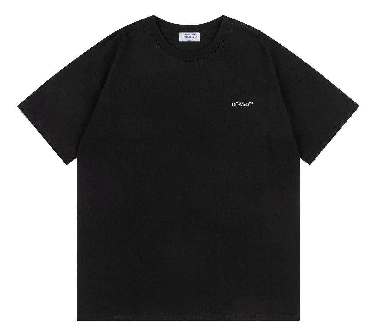 Off-White 3D Logo Over Short-Sleeve Tee 'Black/White'