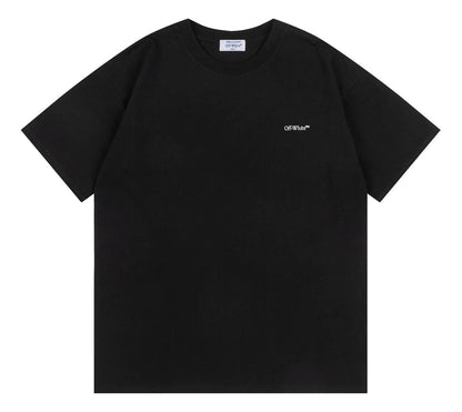 Off-White 3D Logo Over Short-Sleeve Tee 'Black/White'