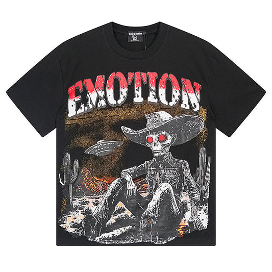 MIXED EMOTIONS BLACK “DESERTED” TEE