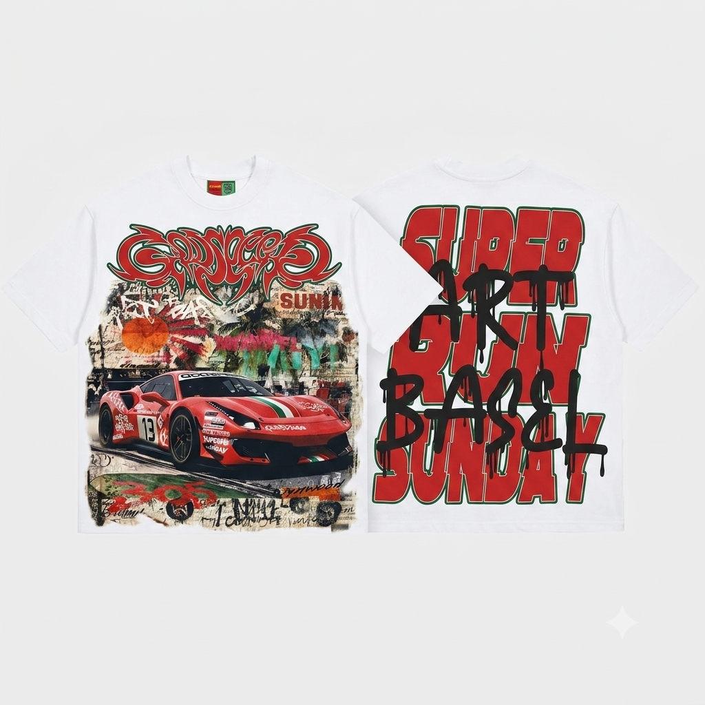 Godspeed 305 SUPERRUN White Tee