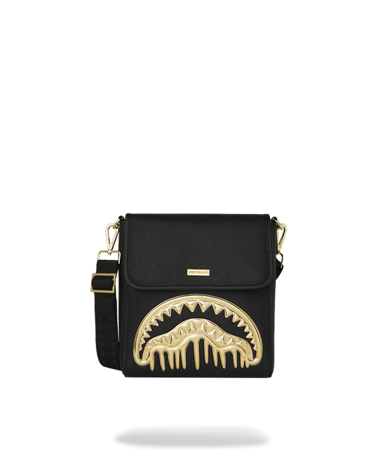 GOLDHEART SHARK DRIP MESSENGER SLING SPRAYGROUND