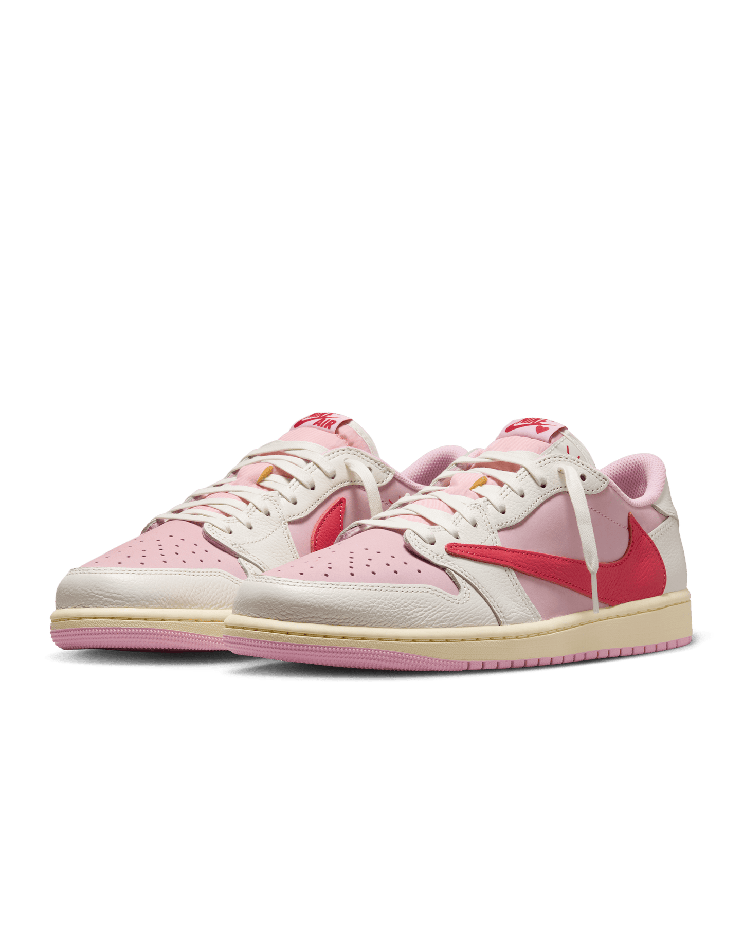 Air Jordan 1 Low x Travis Scott
Shy Pink and Tropical Pink