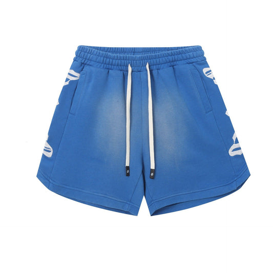 Godspeed Mens Courtside Shorts Starburst/BLUE