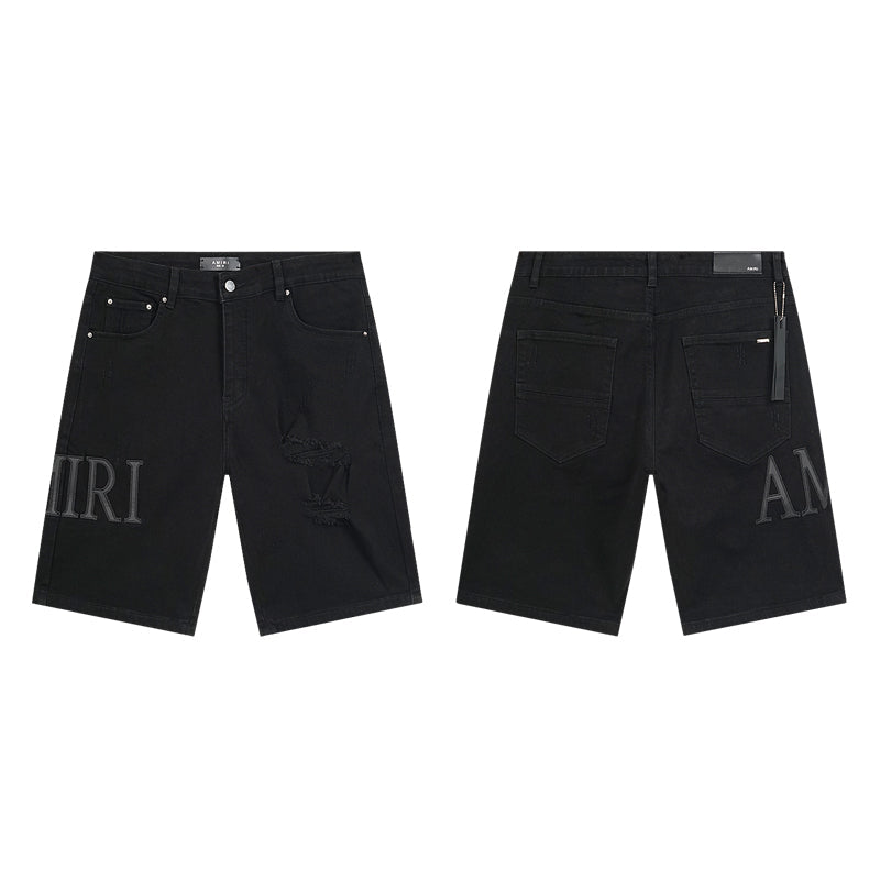 AMIRI BLACK SHORTS