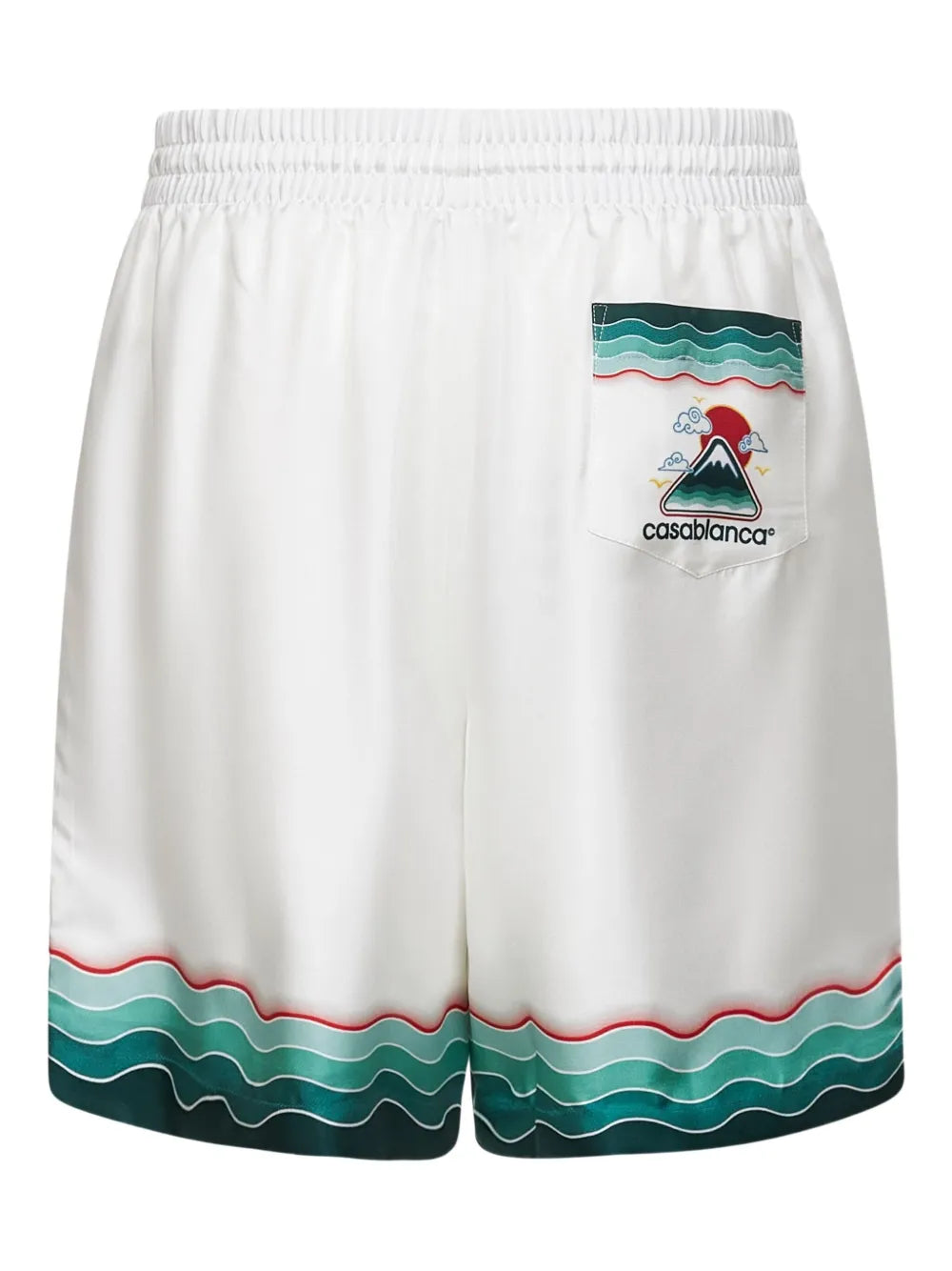 Casa Blanca Montagne Ondulée silk shirt
