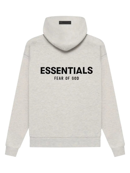 ESSENTIALS FEAR OF GOD HOODIE LIGHT GREY