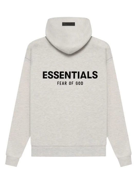 ESSENTIALS FEAR OF GOD HOODIE LIGHT GREY
