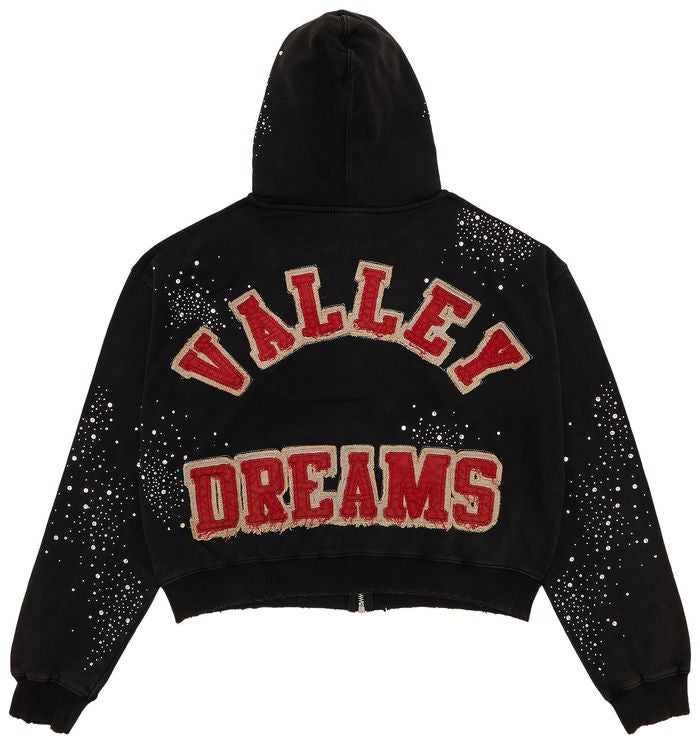 Valley Forever Pluto Custered Zip Up 'Black' Hoodie