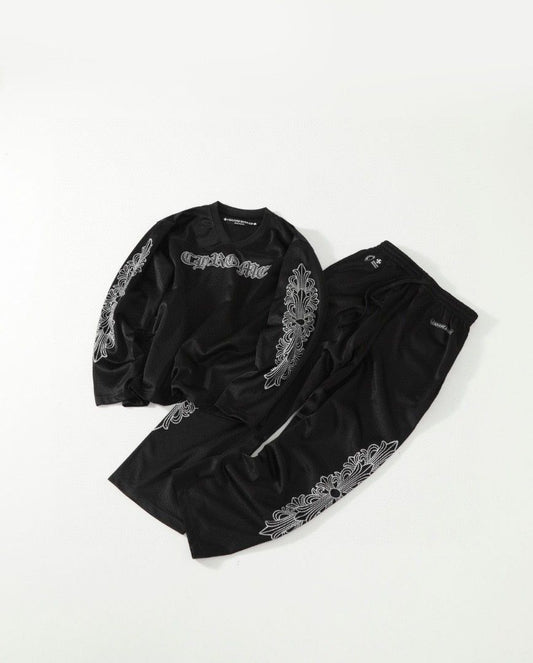 CHROMEHEARTS JERSEY SET BLACK