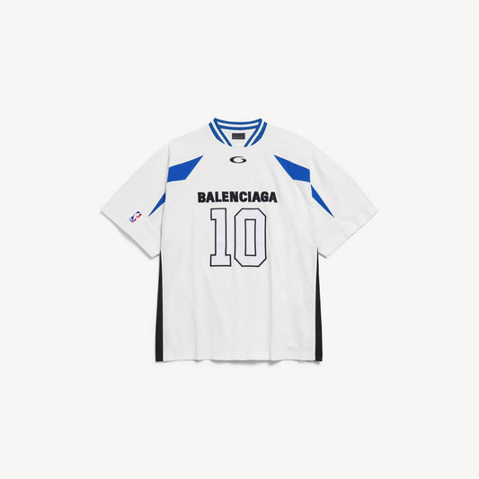 Balenciaga x NBA collaboration white Tshirt