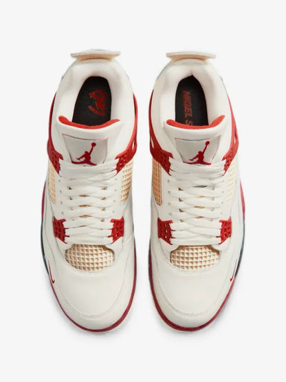 Jordan 4 x BIKE AIR Brick After Brick Sneakers