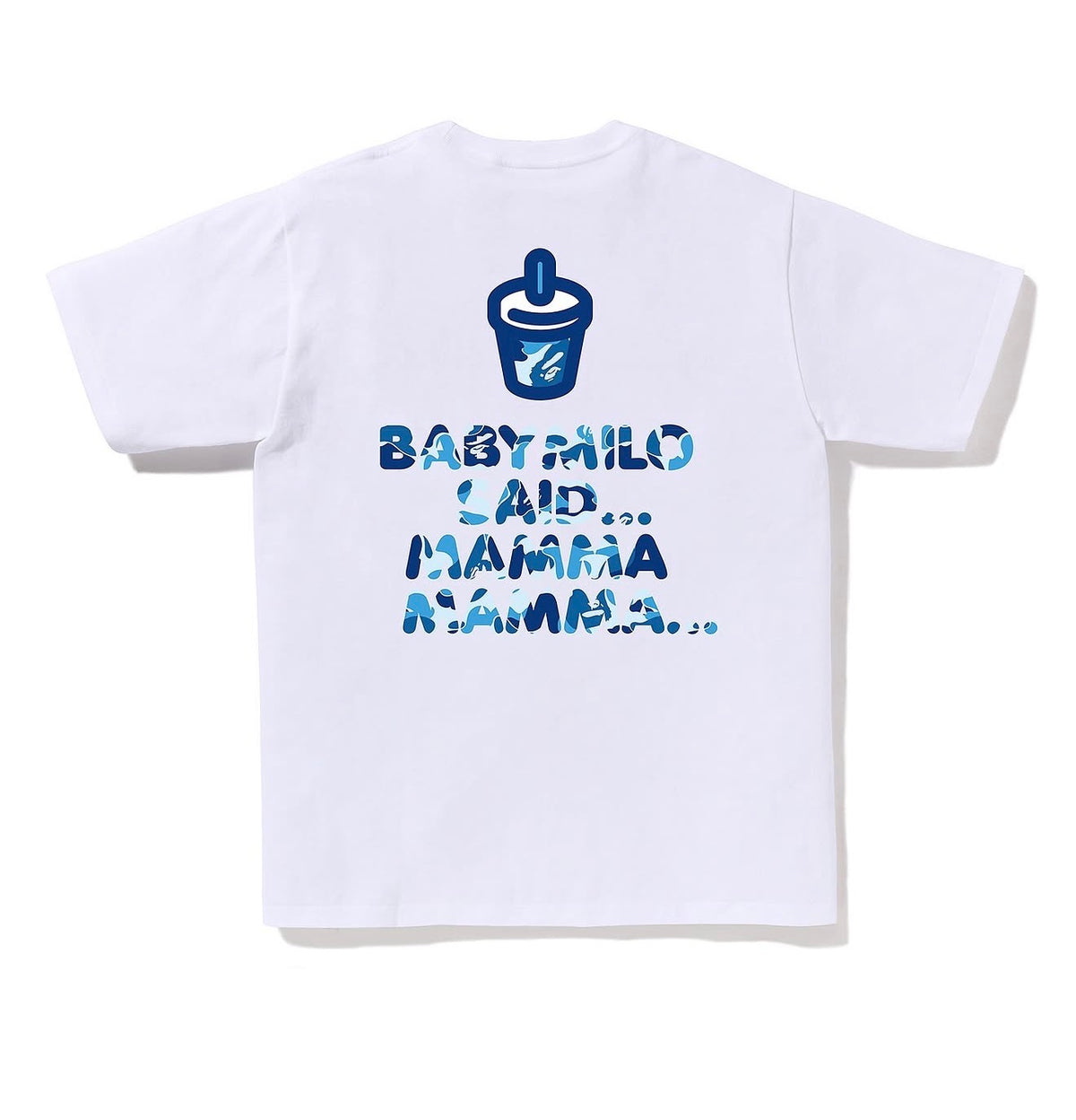 Bape baby Milo Juice summer White Tshirt