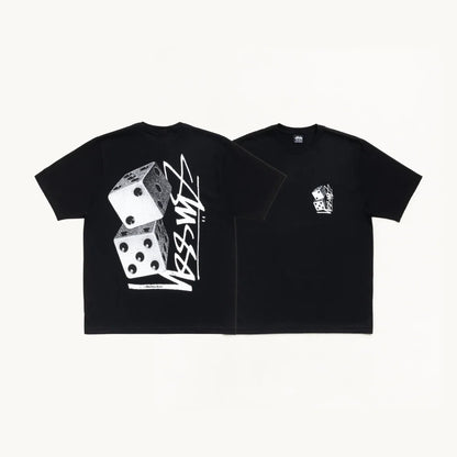 Stüssy Diced Out Black Tee