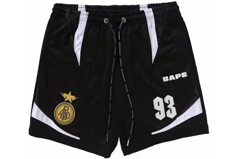 BAPE Multi Logo Relaxed Fit Soccer  'Black'