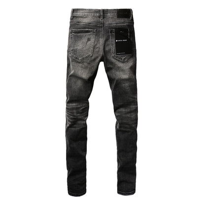 PURPLE GREY WASH JEANS PU130