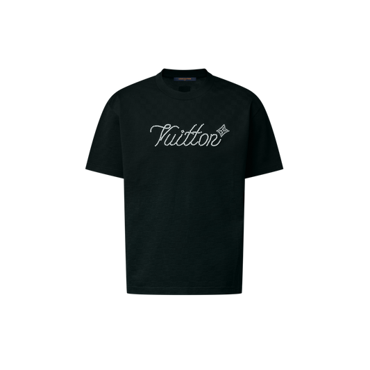 LOUIS VUITTON Signature Embellished T-Shirt
