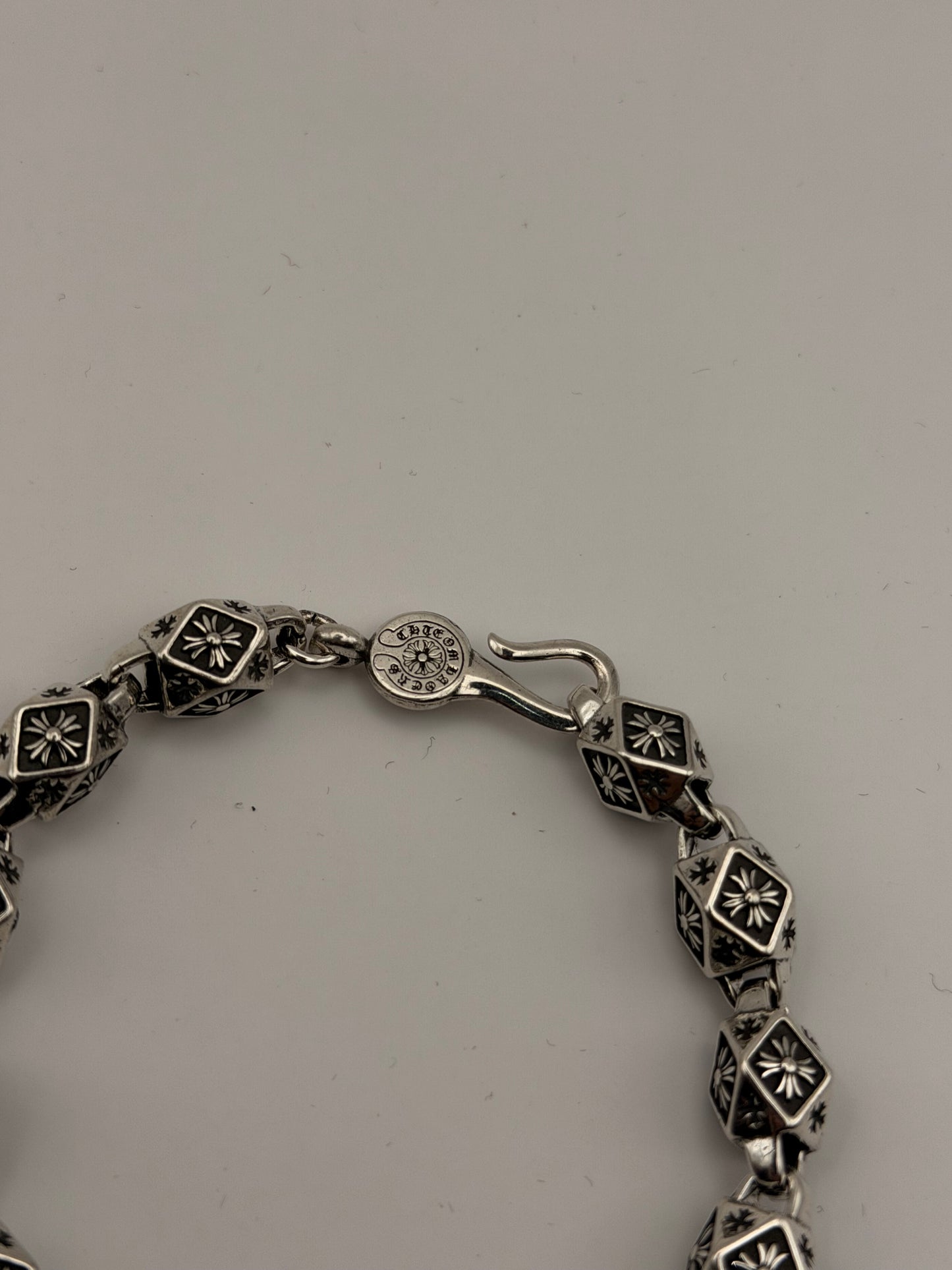 Chromehearts Gothic Signet Bracelet Plata 925