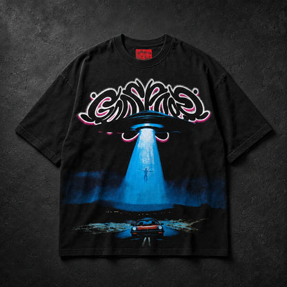 Godspeed OVNI UFO BLACK TSHIRT