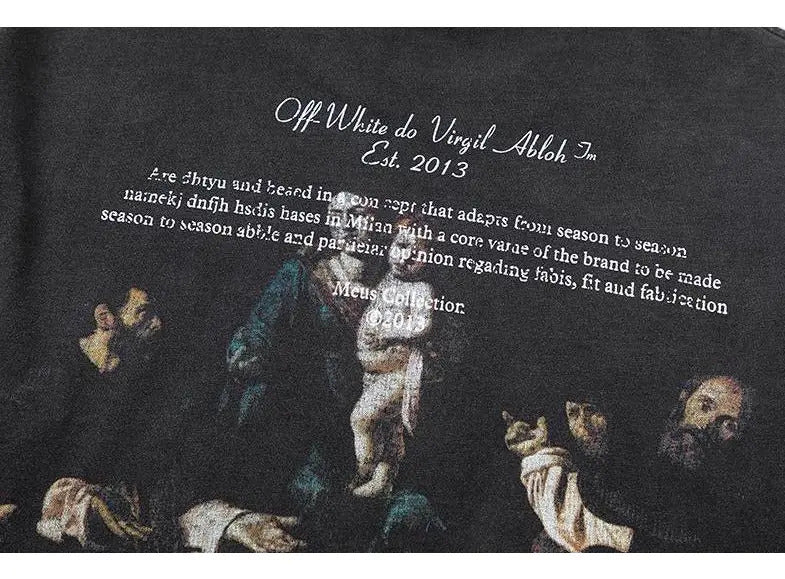 OFF WHITE STAMP CARAVAGGIO SCENE