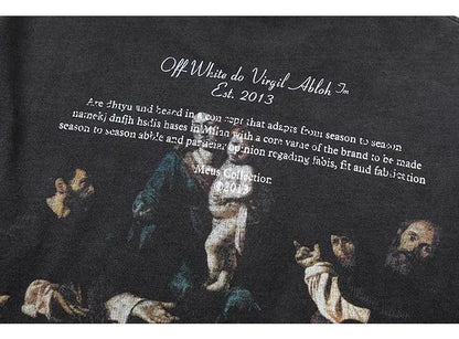 OFF WHITE STAMP CARAVAGGIO SCENE