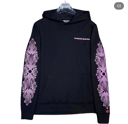 HOODIE CHROMEHEARTS BLACK PINK