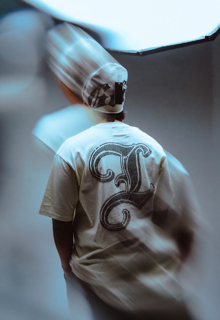 LURK BRAND “LURK PRAYING ANGEL BEIGE VERSION BOXY FIT