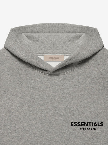 Essentials Hoodie gris oscuro Dark Oatmeal (0497)