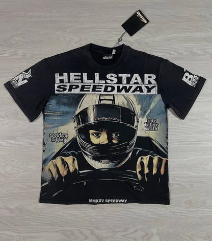 Hellstar Speedway Black Tshirt