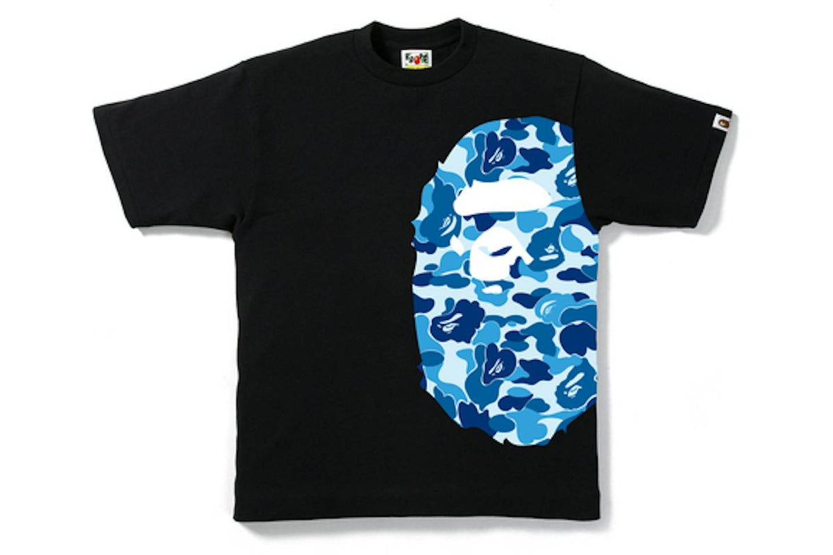 Camiseta BAPE ABC Side Big Ape Head Negro/Azul
