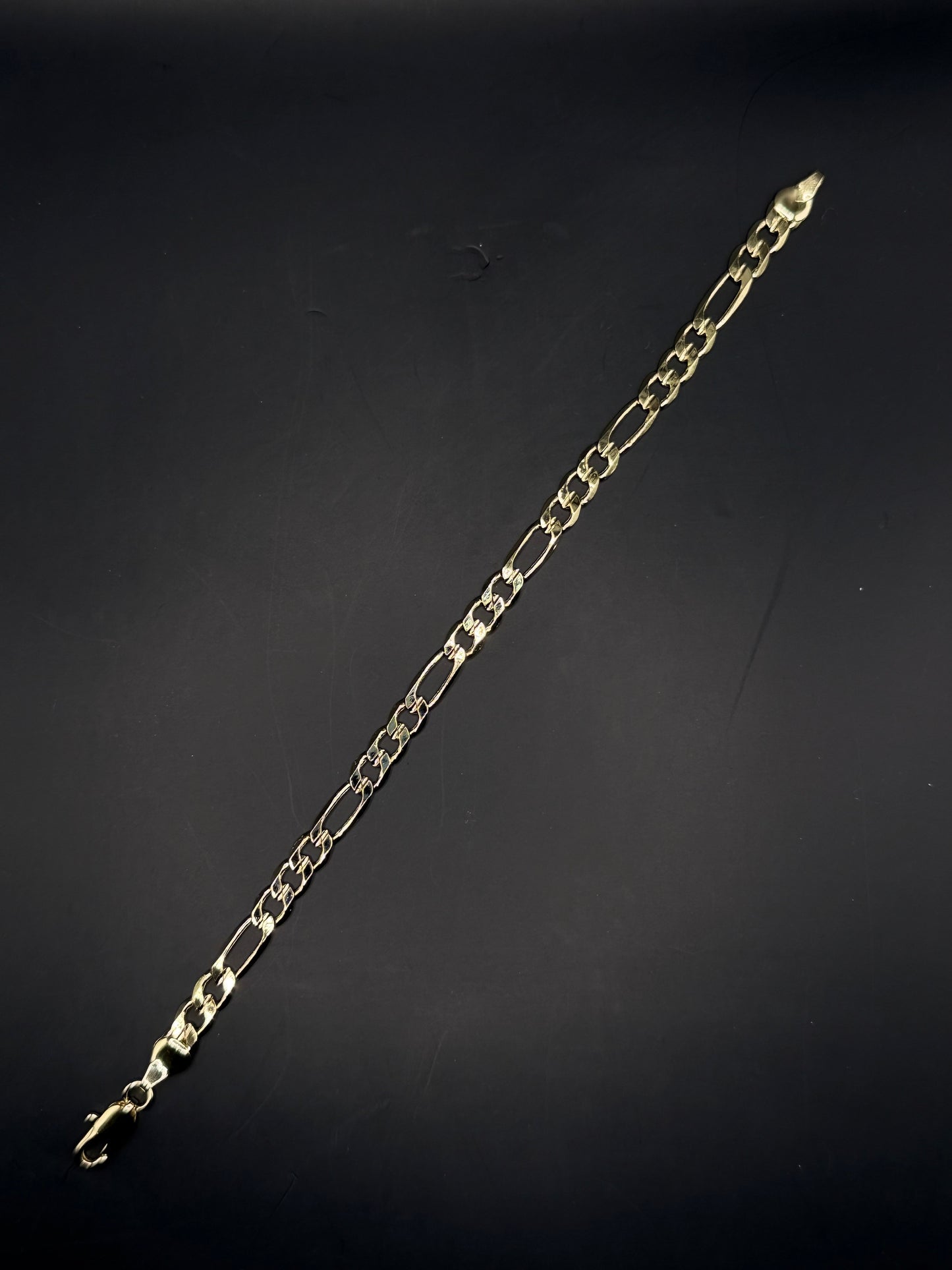 Tejido Cartier Pulso oro laminado 14k 5mm (T01)