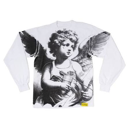 Thats a awful lot of cough syrup cupid Tattoo White Long Sleeve