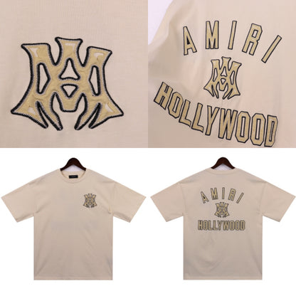 AMIRI HOLLYWOOD CREAM TSHIRT