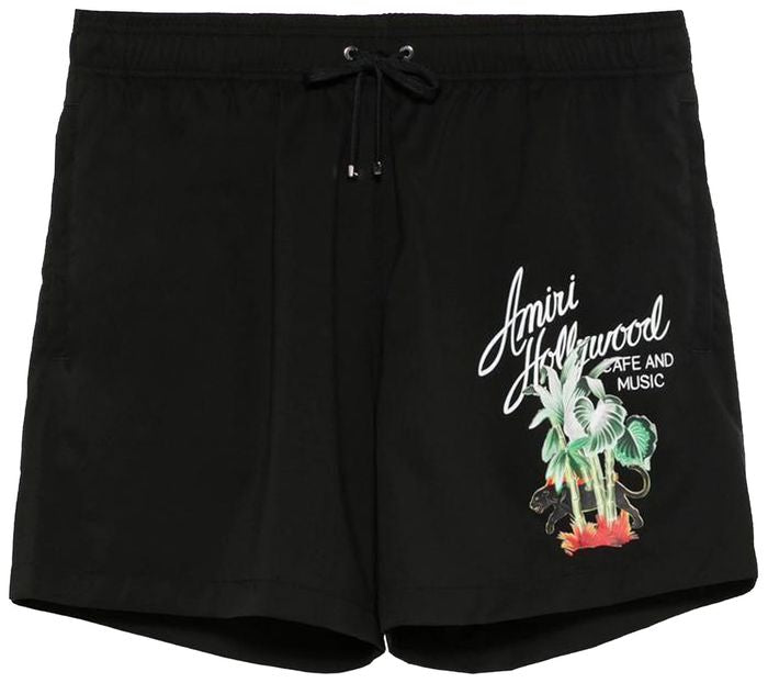 Amiri Hollywood Swim Trunk 'Black'