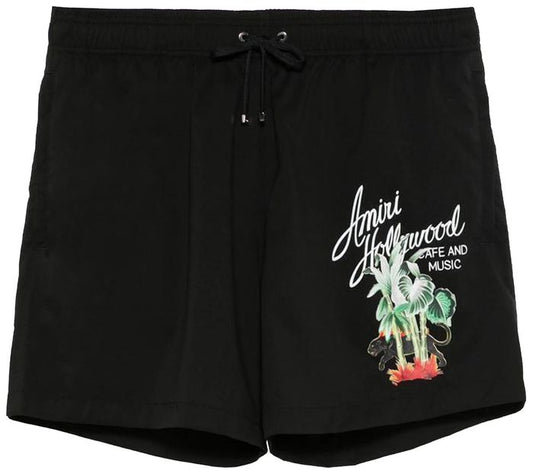 Amiri Hollywood Swim Trunk 'Black'