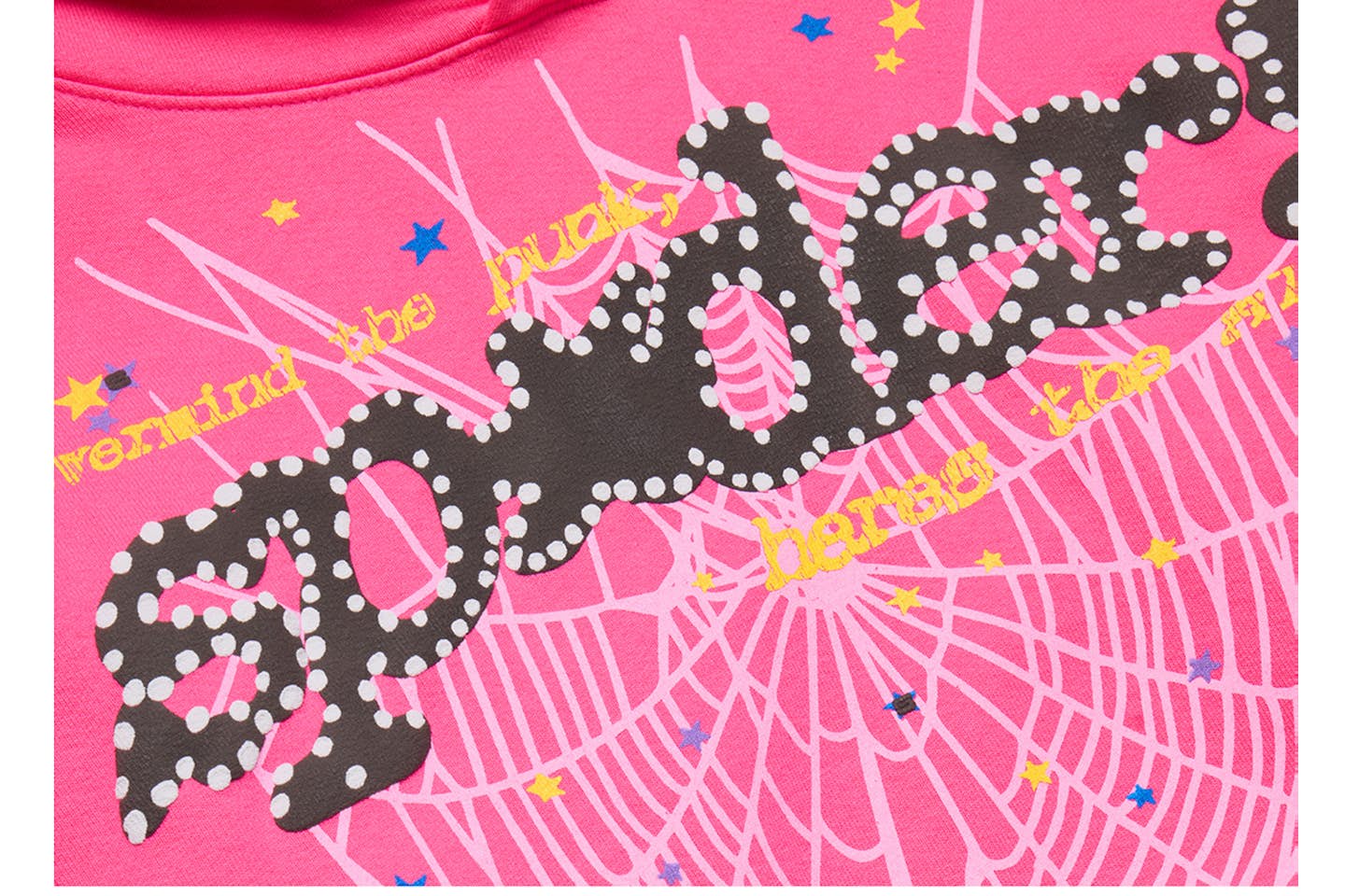 Hoodie Sp5der P*NK V2
