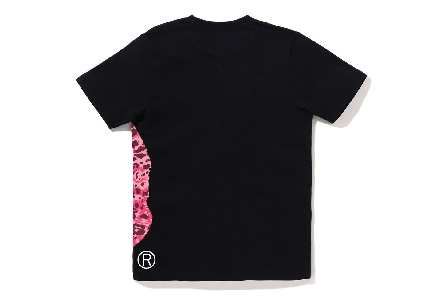 BAPE WILD LEOPARD PATTERN SIDE BIG APE HEAD TEE