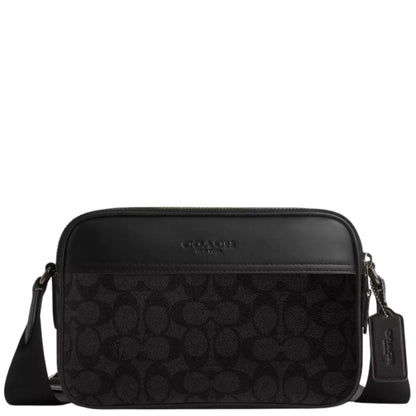 Bandolera Coach Graham Signature Canvas Black