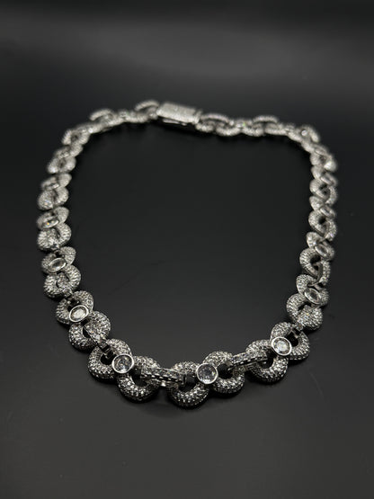 Iced Out Loop Chain Necklace