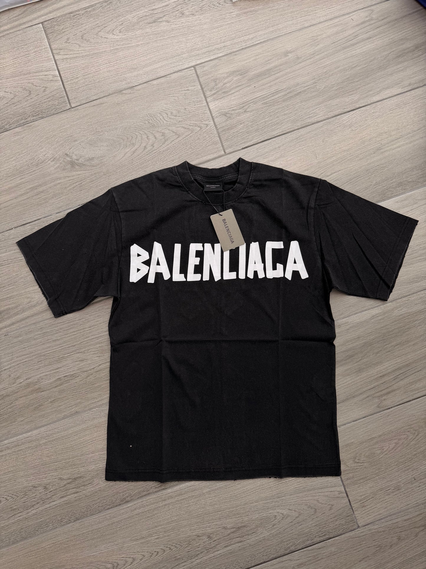 BALENCIAGA MEDIUM BLACK FIT T-SHIRT