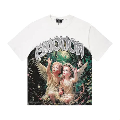 Mixed Emotion seeing the sky white Tshirt