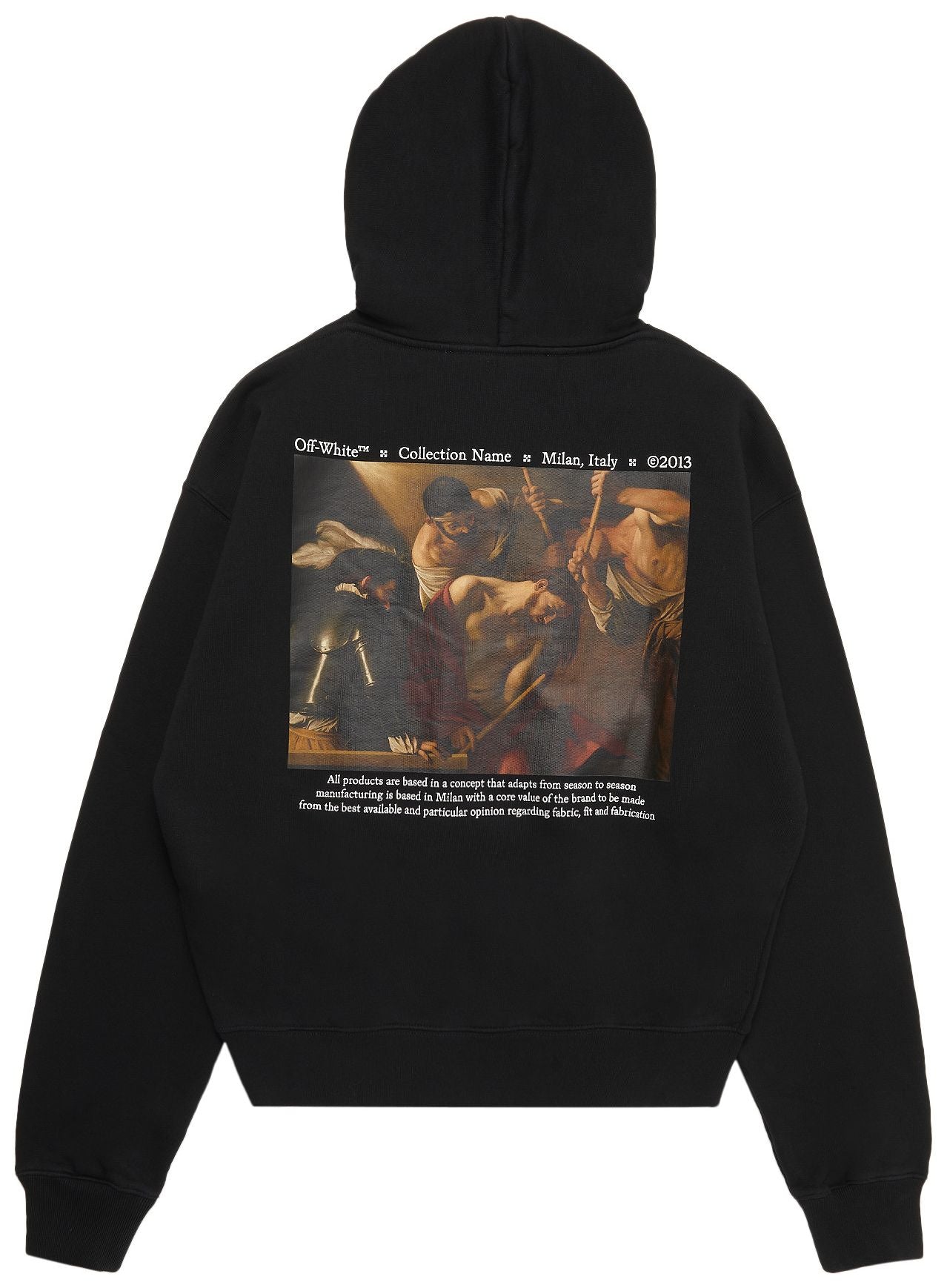 Off-White Caravaggio Crowning Over Hood 'Black/White'