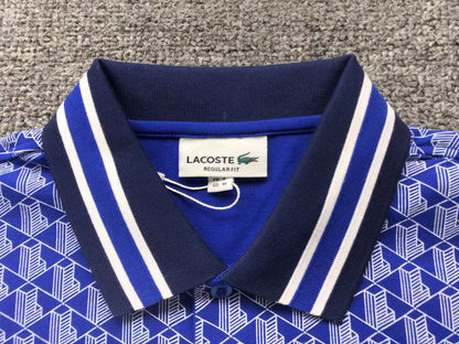 LACOSTE tipo polo monogram azul