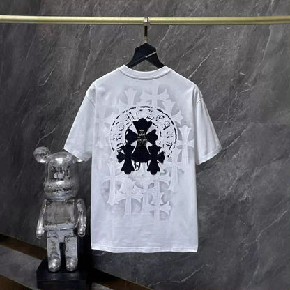 Chromehearts Cross White Tshirt