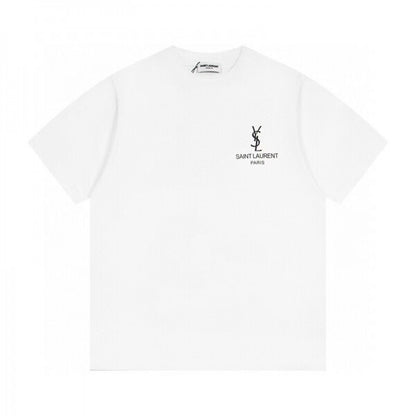 Yves Saint Laurent Big logo white tee