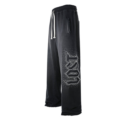 LOST INTRICACY RHINESTONE SWEATPANTS